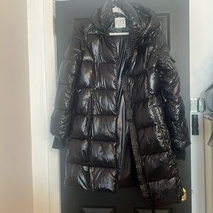 S13 Womens Gloss Mulberry Puffer Coat